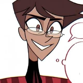 🎴 emoji (1)Alastor Mydeernanny|HotelHazbin @Serebrealstik @Darkhote Telegram sticker 22 of 120