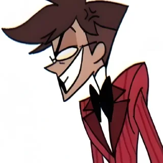 🎴 emoji (1)Alastor Mydeernanny|HotelHazbin @Serebrealstik @Darkhote Telegram sticker 8 of 120