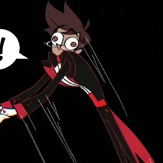 🎴 emoji (2Alastor|My deer nanny|HotelHazbin @Serebrealstik Telegram sticker 7 of 120