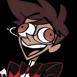 🎴 emoji (2Alastor|My deer nanny|HotelHazbin @Serebrealstik Telegram sticker 11 of 120