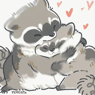 🤗 emoji енотов иванович Telegram sticker 23 of 54