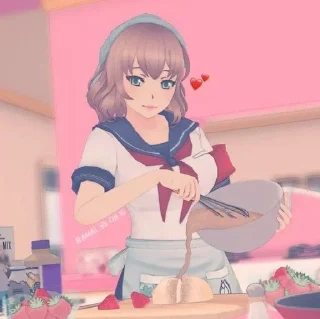 🥰 emoji Amai Odayaka🧁 Telegram sticker 7 of 79