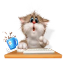 😮 emoji Котейка @StikerDi Telegram sticker 6 of 35
