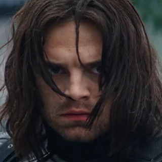 😨 emoji Winter Soldier / Bucky Barnes @WBW_Stickers Telegram sticker 24 of 65
