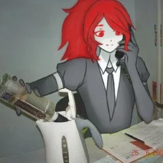 🌟 emoji Ruby by @houseki_no_kunii Telegram sticker 24 of 50