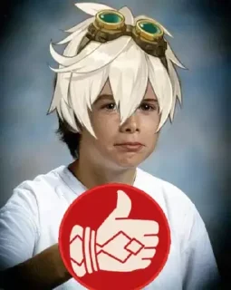 👍 emoji Этот глупый гашишфаг не понимал зачем полез на твич Telegram sticker 7 of 12