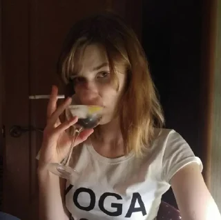 👍 emoji грустные тяночки Telegram sticker 14 of 20