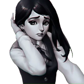 ❓ emoji Полина Telegram sticker 10 of 54