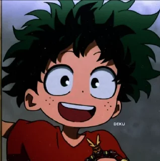 🥦 emoji Мини Герои ( @Izuku_Midoriya15_07 ) Telegram sticker 23 of 95