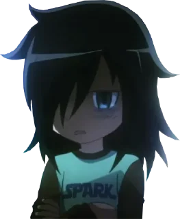 Sticker from Tomoko by @clicker_yo