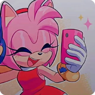 🌟 emoji 💗_-Amy ROSE-_💗 Telegram sticker 10 of 20