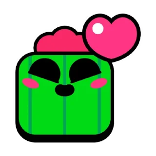 ❤ emoji 🌵Спайк @Marszes Telegram sticker 7 of 60