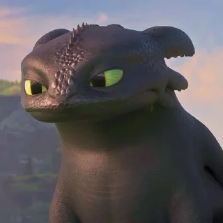 😒 emoji Toothless Telegram sticker 7 of 120