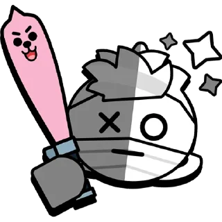 😶 emoji ClusTy Remodel 3 Telegram sticker 10 of 120