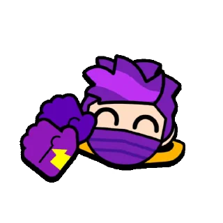 👏 emoji ClusTy Telegram sticker 9 of 12