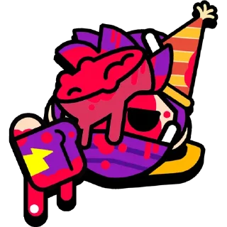 🥳 emoji ClusTy Remodel 3 Telegram sticker 24 of 120