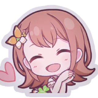 🌟 emoji MinoHaru by @teastikers  ★ Telegram sticker 11 of 70