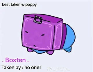 🌟 emoji Бокстен и Поппи (обожаю) Telegram sticker 14 of 14