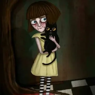 😰 emoji Fran bow Telegram sticker 5 of 80