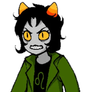 😡 emoji HOMESTUCK NEPETA Telegram sticker 22 of 24
