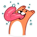 😋 emoji С Новым Лисом! :: @stickroom Telegram sticker 9 of 40