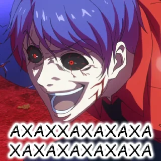 😂 emoji Tsukiyama Shuu Telegram sticker 12 of 51