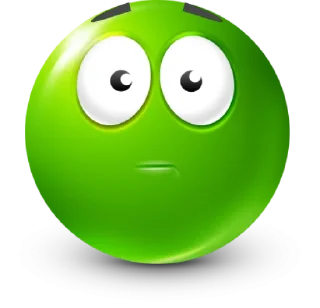 🤩 emoji Green Face Emoji @TgEmojis Telegram sticker 10 of 95