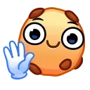👋 emoji Cookie Emotions @TgEmojis Telegram sticker 12 of 30