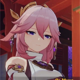 😑 emoji Яэ Мамми Telegram sticker 11 of 27