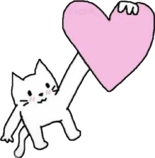 🫶 emoji мяумяу Telegram sticker 11 of 15
