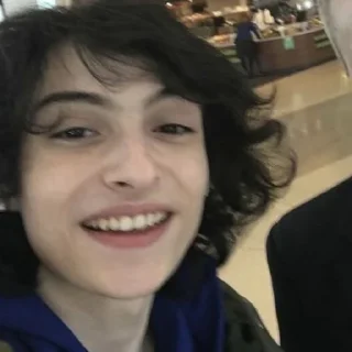 ☠️ emoji ࣪ .finn wolfhard  ‹‹ ✶ @polaroidstikers Telegram sticker 10 of 40