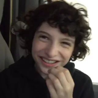 ☠️ emoji ࣪ .finn wolfhard  ‹‹ ✶ @polaroidstikers Telegram sticker 21 of 40