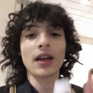 ☠️ emoji ࣪ .finn wolfhard  ‹‹ ✶ @polaroidstikers Telegram sticker 13 of 40