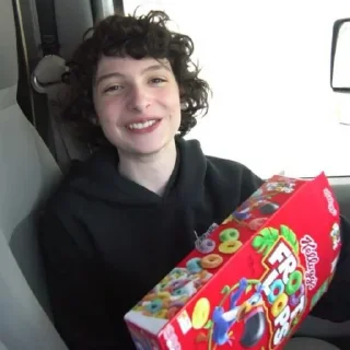 ☠️ emoji ࣪ .finn wolfhard  ‹‹ ✶ @polaroidstikers Telegram sticker 20 of 40