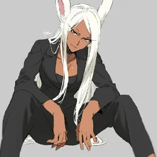 😃 emoji 🐰 miruko Telegram sticker 7 of 34