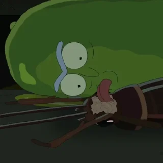 🤢 emoji Rick & Morty Telegram sticker 18 of 71