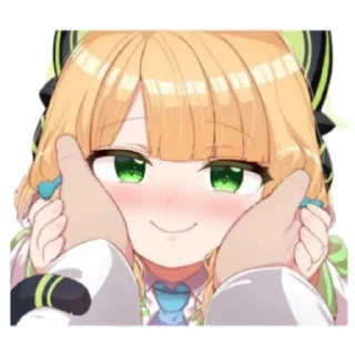 😖 emoji Saiba Midori Telegram sticker 12 of 120