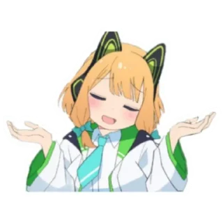 😀 emoji Saiba Midori Telegram sticker 22 of 120