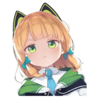 😒 emoji Saiba Midori Telegram sticker 11 of 120