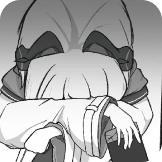 👍 emoji Midori... Shiro..? Telegram sticker 11 of 34