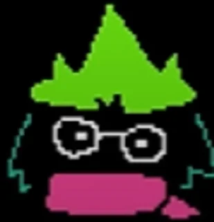 😶‍🌫️ emoji DeltaruneR Telegram sticker 6 of 10