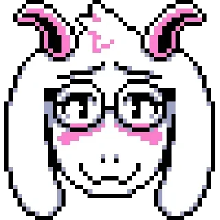 ☺️ emoji Light Ralsei Pack (part 1/2) @RalseiFanNo2 Telegram sticker 21 of 71