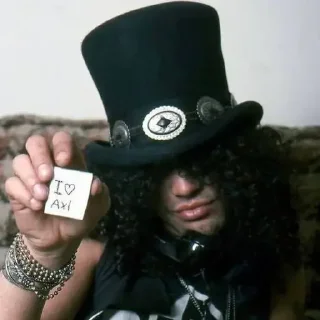 🩷 emoji Guns N Roses Telegram sticker 16 of 31