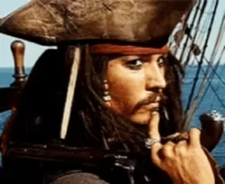 Sticker from Jack Sparrow by @I_am_vs_10