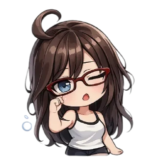 🥱 emoji Anna | secret of heaven requiem Telegram sticker 15 of 18