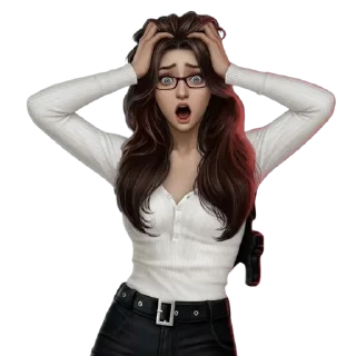 😱 emoji Anna | secret of heaven requiem Telegram sticker 10 of 18