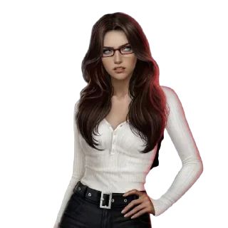 🙄 emoji Anna | secret of heaven requiem Telegram sticker 9 of 18