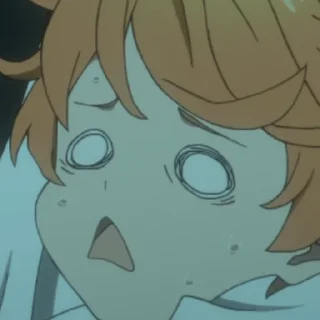 😵 emoji Обещанный Неверленд @animetitle Telegram sticker 8 of 40