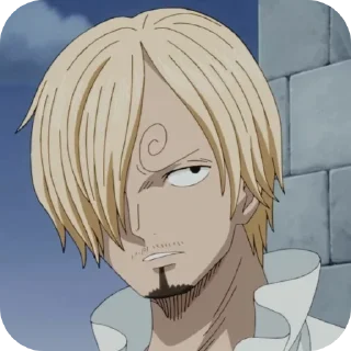 🧐 emoji Санджи Telegram sticker 15 of 30