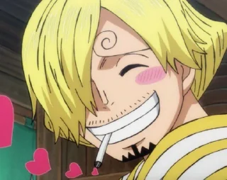 😁 emoji пиздатый санджи @world_onepiece Telegram sticker 21 of 40